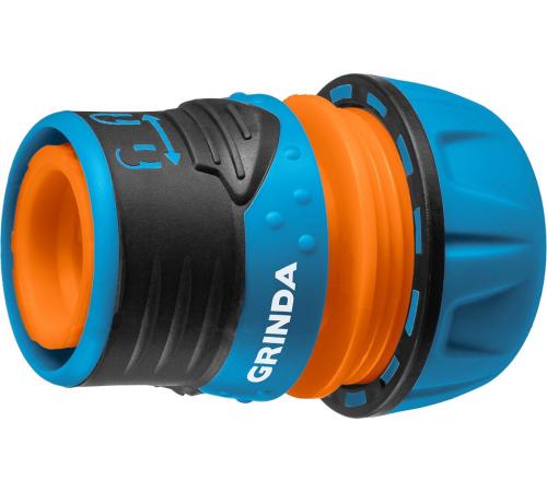 GRINDA TL-34, 3/4″, запирающим механизмом, пластиковый с TPR, для шланга, быстросъемный соединитель, PROLine (8-426428)