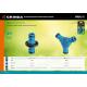 GRINDA TW-1, ударопрочный пластик с покрытием TPR, штуцерный тройник, PROLine (8-426439)