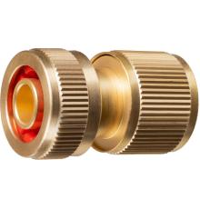 GRINDA BC-12A, 1/2″, с автостопом, из латуни, для шланга, быстросъемный соединитель, PROLine (8-426129)