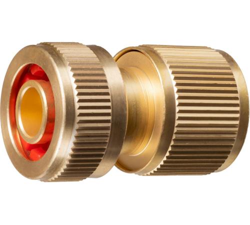 GRINDA BC-12A, 1/2″, с автостопом, из латуни, для шланга, быстросъемный соединитель, PROLine (8-426129)
