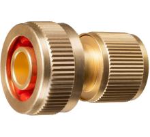 GRINDA BC-34A, 3/4″, для шланга, с автостопом, из латуни, быстросъёмный соединитель, PROLine (8-426130)