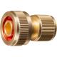 GRINDA BC-34A, 3/4″, для шланга, с автостопом, из латуни, быстросъёмный соединитель, PROLine (8-426130)
