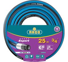 RACO EXPERT, 3/4″, 25 м, 30 атм, четырёхслойный, армированный, поливочный шланг (40302-3/4-25)