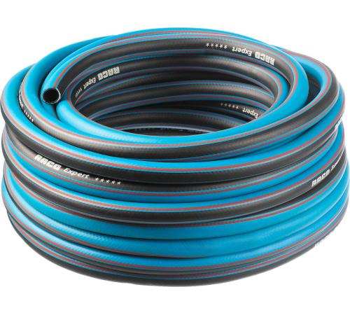 RACO EXPERT, 3/4″, 25 м, 30 атм, четырёхслойный, армированный, поливочный шланг (40302-3/4-25)