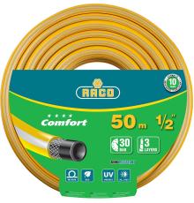 RACO COMFORT, 1/2″, 50 м, 30 атм, трёхслойный, армированный, поливочный шланг (40303-1/2-50)