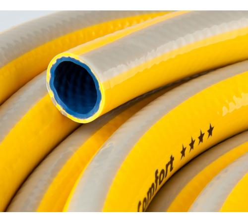RACO COMFORT, 3/4″, 25 м, 25 атм, трёхслойный, армированный, поливочный шланг (40303-3/4-25)