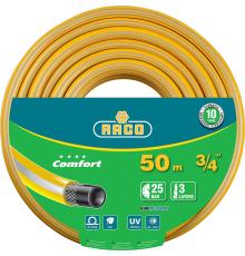 RACO COMFORT, 3/4″, 50 м, 25 атм, трёхслойный, армированный, поливочный шланг (40303-3/4-50)