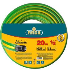 RACO CLASSIC, 1/2″, 20 м, 25 атм, трёхслойный, армированный, поливочный шланг (40306-1/2-20)