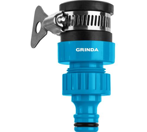 GRINDA TСI-34, диаметр 3/4″, с хомутом, с внутренней резьбой, адаптер, PROLine (8-426321)