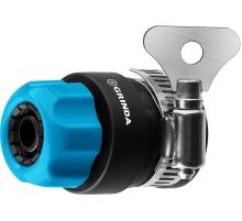 GRINDA TCC-34, диаметр 3/4″, с металлическим хомутом, для шланга, быстросъемный соединитель, PROLine (8-426335)