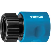 GRINDA TT-34I, 3/4″, с внутренней резьбой, для шланга, быстросъемный соединитель, PROLine (8-426501)