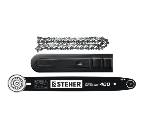 STEHER 2600 Вт, 40 см шина, электрическая цепная пила (ES-2640)