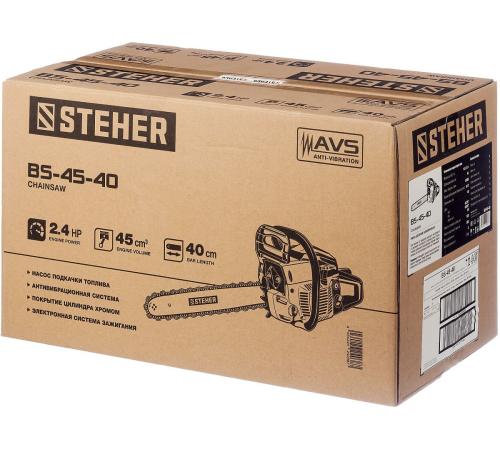 STEHER 45 см3, 40 см, бензопила (BS-45-40)