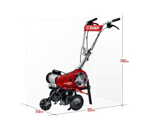 ЗУБР 2500 Вт, электрический культиватор (КАД-2500)