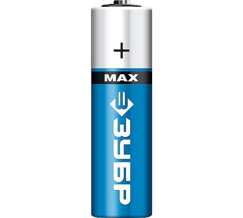 ЗУБР TURBO-MAX, АА х 2, 1.5 В, алкалиновая батарейка (59206-2C)