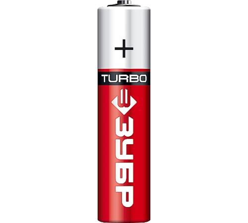 ЗУБР TURBO, ААА х 4, 1.5 В, алкалиновая батарейка (59211-4C)