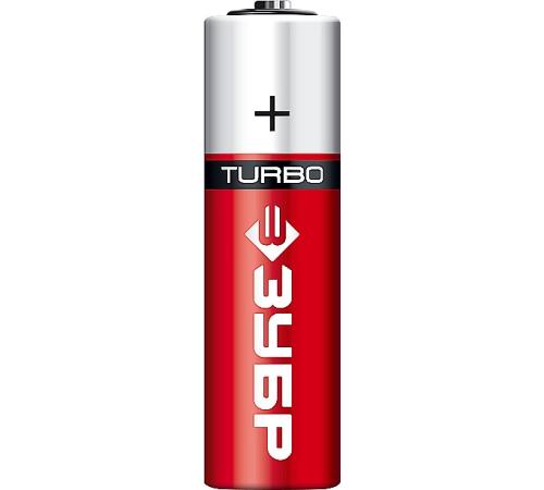 ЗУБР TURBO, АА х 2, 1.5 В, алкалиновая батарейка (59213-2C)