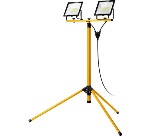 STAYER LED-MAX, 2 х 50 Вт, 6500 К, IP 65, 1.6 м, светодиодные прожекторы на штативе (56925-2-50)