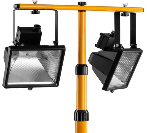 STAYER MAXStable, 1.6 м, телескопический штатив для 2х прожекторов (56922)
