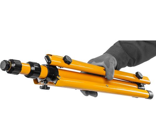 STAYER MAXStable, 1.6 м, телескопический штатив для 2х прожекторов (56922)