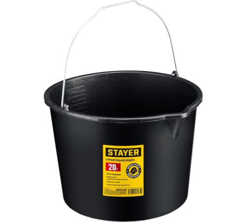 STAYER STRONG, 20 л, строительное пластиковое ведро (06083-20)