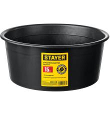 STAYER STRONG, 15 л, круглый строительный таз (06098-15)
