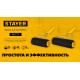 STAYER PUTTY 80 мм, 240 мм, 8 мм ручка, ролик для шпатлевки, PROFESSIONAL (02642-24)