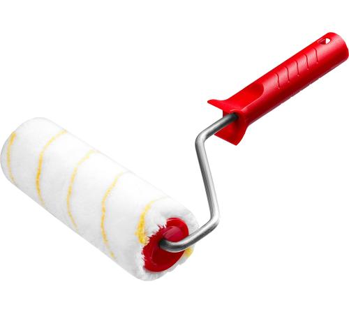MIRAX POLYTEX PRO, 48 х 180 мм, бюгель 8 мм, ворс 12 мм, полиакрил/полиэстер, все виды ЛКМ, малярный валик (03816-18)