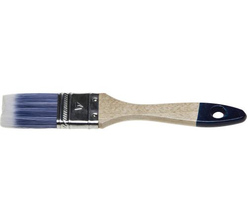 STAYER AQUA, 38 мм, 1,5″, искусственная щетина, деревянная ручка, для воднодисперсионных и акриловых ЛКМ, плоская кисть (01032-038)