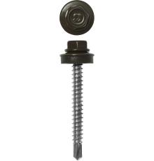 ЗУБР СКД 8028, 70 х 4.8 мм, зем.-коричн., 160 шт (1,47 кг.), кровельный саморез (4-300315-48-070-8028)
