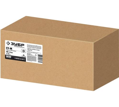ЗУБР СУ-Ж 40 х 4.0 мм, желтый цинк, универсальный саморез, 17.49 кг (8000 шт.) (4-300390-40-040)