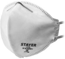 STAYER F-80, класс защиты FFP1, плоская, фильтрующая полумаска (11112)