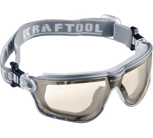 KRAFTOOL ASTRO, открытого типа, солнцезащитное стекло с антибликовым покрытием, защитные очки с непрямой вентиляцией (11009)