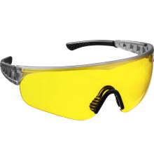 STAYER HERCULES, открытого типа, жёлтые, широкое моностекло, защитные очки, Professional (2-110435)