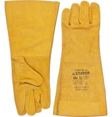 STAYER MASTER 400 мм, XL (10), спилковые, для сварки и тяжелых механических работ, термостойкие краги (11331-XL)
