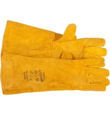 STAYER PROFI 400 мм, XL (10), с подкладкой, спилковые, для сварки и тяжелых механических работ, термостойкие краги, Professional (11333-XL)