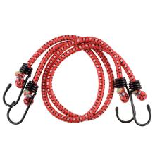 STAYER 100 см, d 7 мм, со стальными крюками, 2 шт, резиновый, крепежный шнур (40505-100)