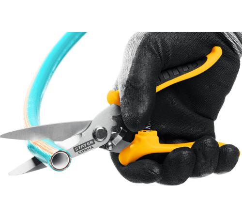 STAYER COBRA, 200 мм, Универсальные технические ножницы, Professional (23227)