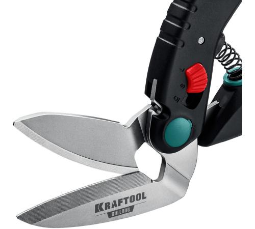 KRAFTOOL BULLDOG, 250 мм, многофункциональные прямые технические ножницы (23203)