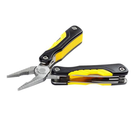 STAYER ProTech, мультитул, 11 в 1, облегчённая модель, нейлоновый чехол, 98 мм (22854)
