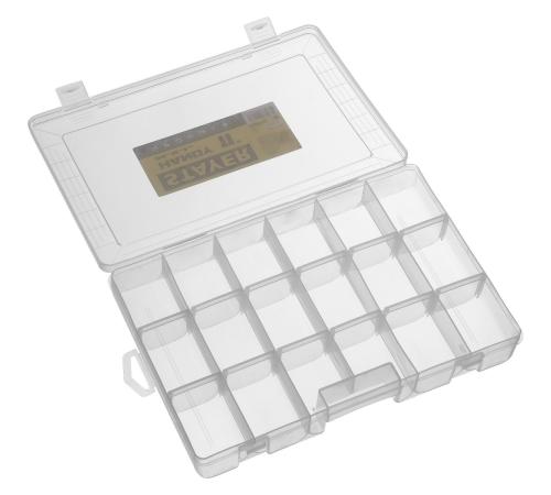 STAYER HANDY-11, 292 x 180 x 40 мм, (11″), пластиковый органайзер с 18 ячейками (38051-11)