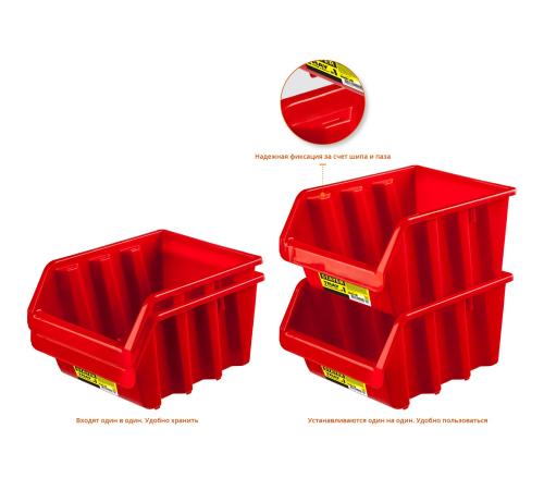 STAYER TRAY-1, 1.4 л, 160 х 115 х 75 мм, лоток для хранения №1 (38060-1)
