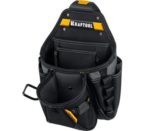 KRAFTOOL KBS-4 пояс монтажника, в комплекте: пояс монтажника и 3 сумки (38760-4)