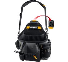KRAFTOOL KPB-20 поясная сумка с быстросъёмным креплением FastClip, 320 х 310 мм (38767)