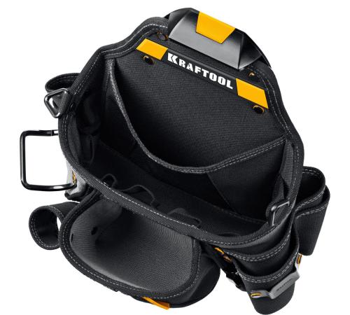 KRAFTOOL KPB-20 поясная сумка с быстросъёмным креплением FastClip, 320 х 310 мм (38767)