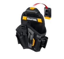 KRAFTOOL KH-17 кобура для шуруповерта с быстросъёмным креплением FastClip, большая (38768)