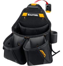 KRAFTOOL KP-15 поясная сумка с быстросъёмным креплением FastClip, 350 х 320 мм (38771)