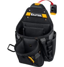 KRAFTOOL KP-27 поясная сумка с быстросъёмным креплением FastClip, 350 х 260 мм (38773)