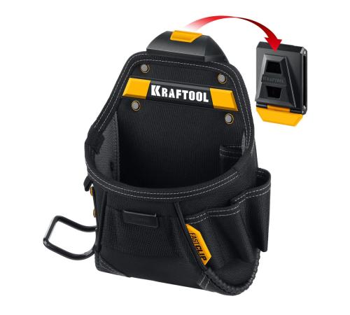 KRAFTOOL KP-6 поясная сумка с быстросъёмным креплением FastClip, 240 х 250 мм (38775)