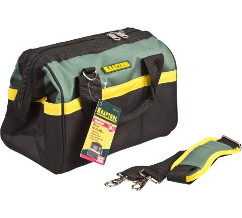 KRAFTOOL MaxKraft, 310 х 180 х 250, сумка для инструментов с 20 карманами (38712-12)